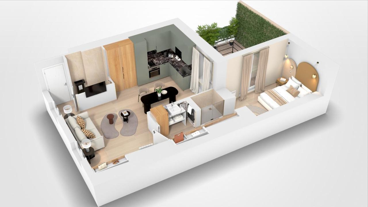 Yuna Saint-Honore - Serviced Apartments 파리 외부 사진