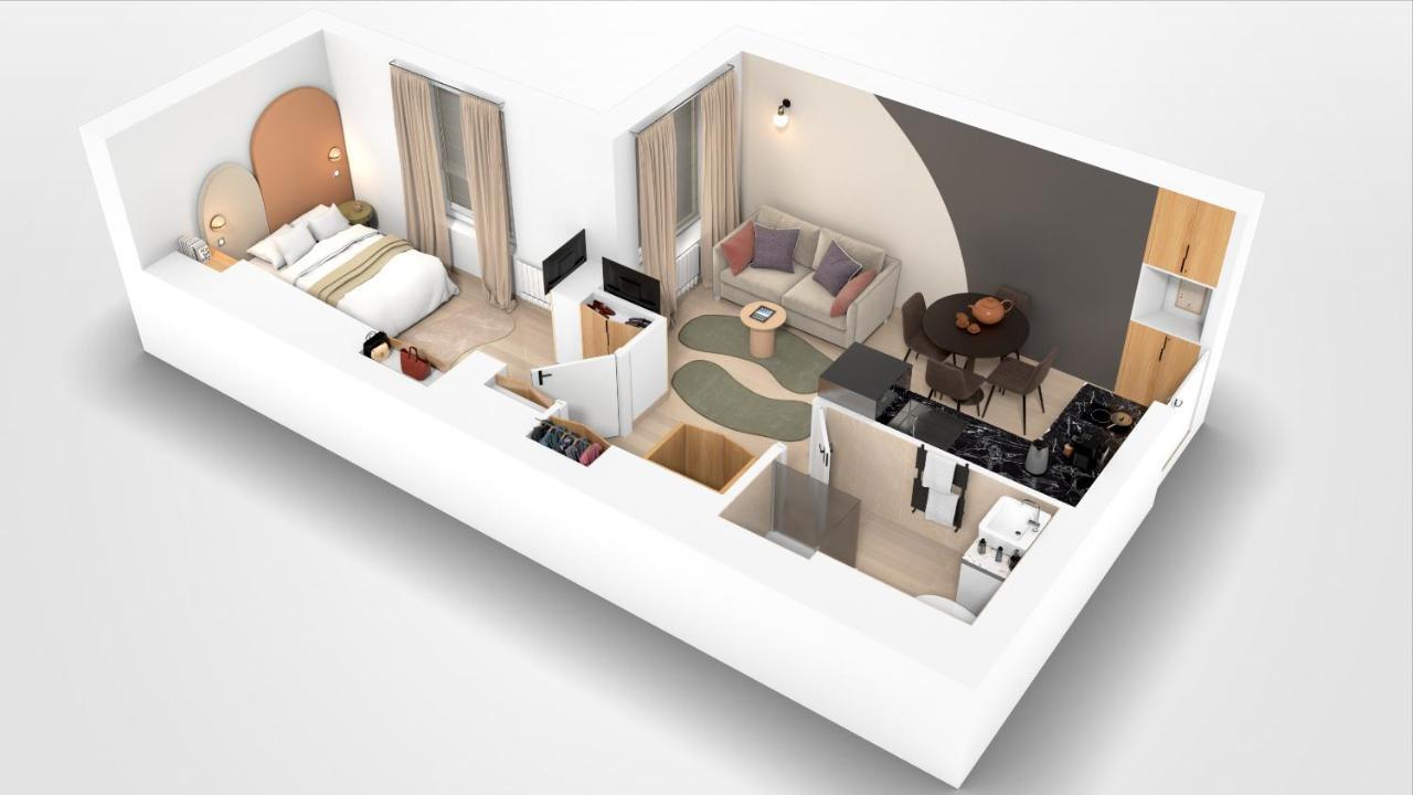 Yuna Saint-Honore - Serviced Apartments 파리 외부 사진